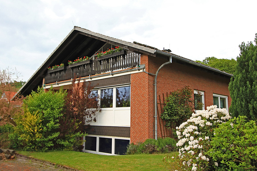 Außenansicht der FEWO am Harz